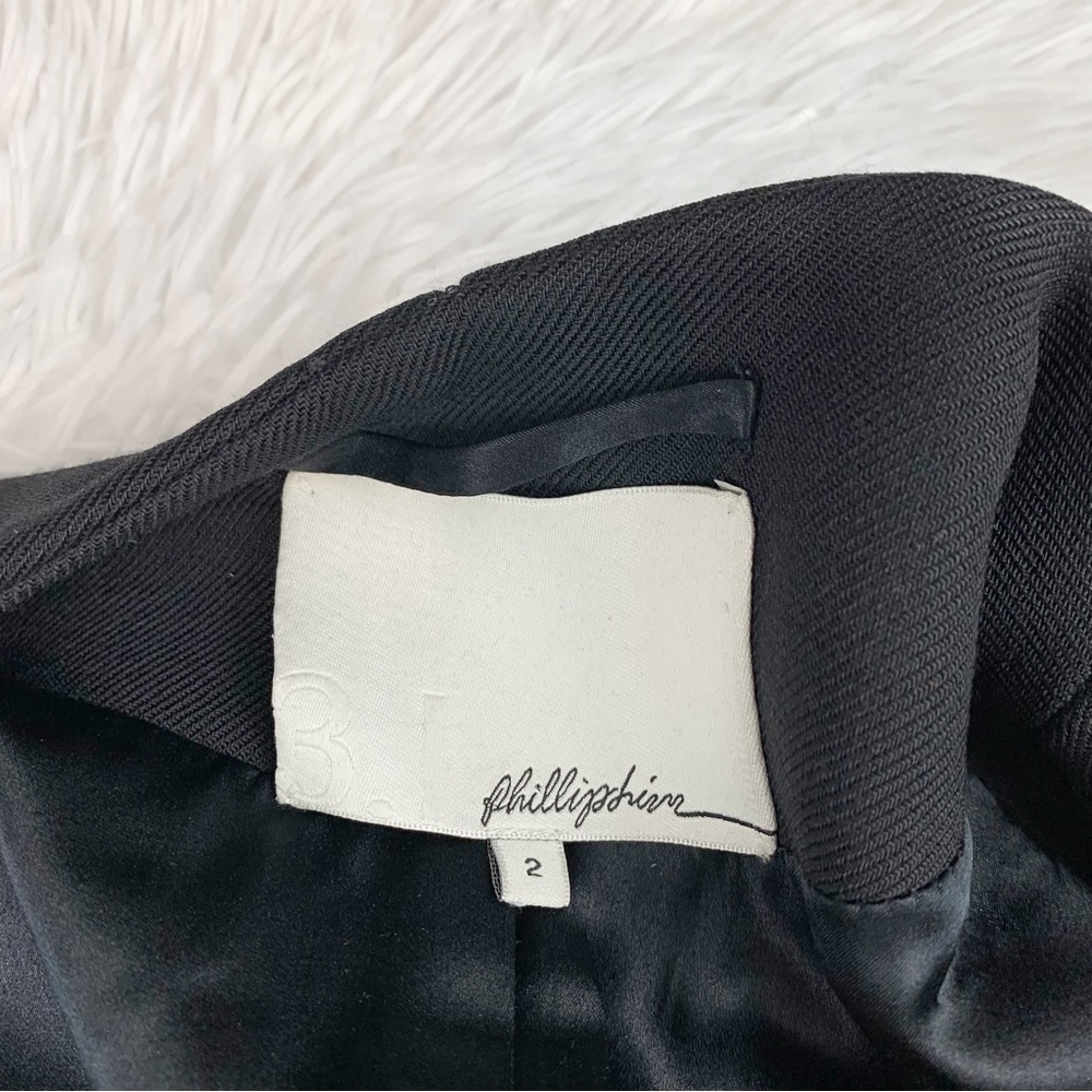 3.1 Philip‎ Lim long sleeve wool blend double breasted long coat - Picture 10 of 12